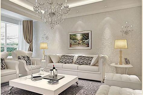 Borders living room peenmedia is one images from 24 room border ideas to complete your ideas of lentine marine photos gallery. Silver Living Room Wallpaper Ideas | Room wallpaper designs, White and silver wallpaper, Best ...