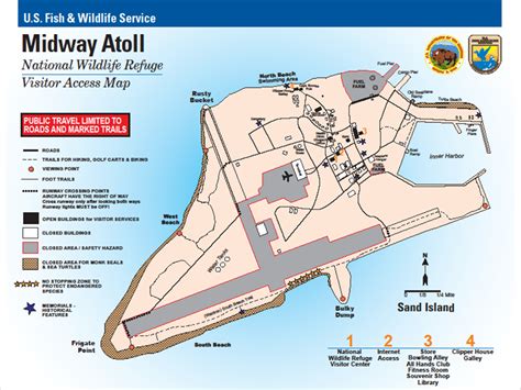 Midway Atoll Map