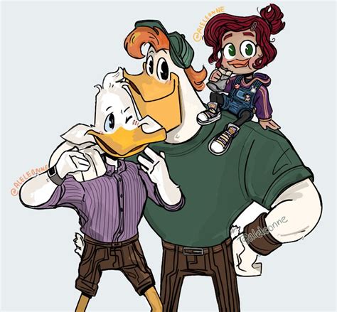 Ghost And Ducks — When Theres Trouble You Call Dw Duck Cartoon Duck