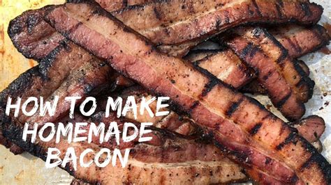 video how to make homemade bacon jess pryles how to make homemade homemade bacon