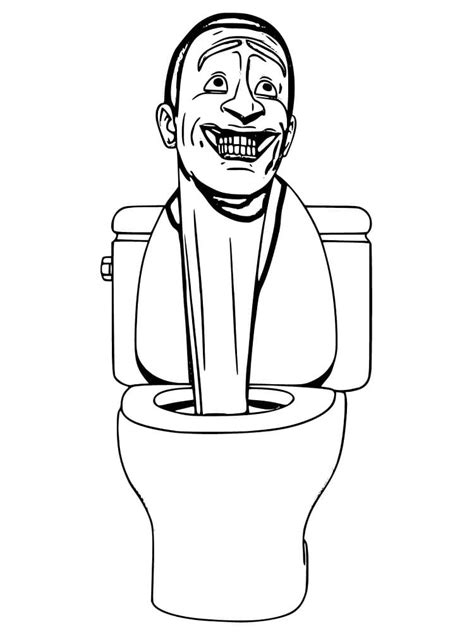 Dibujos De Skibidi Toilet Titan Tv Man Para Colorear Para Colorear