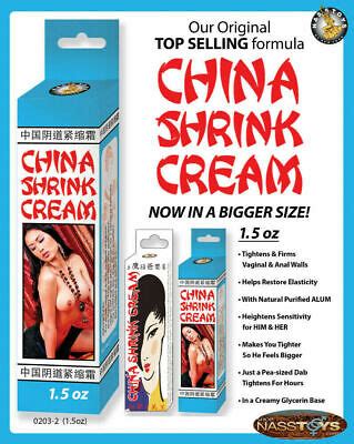 China Shrink Cream Tightening Vaginal Cream Big Oz Nasstoys