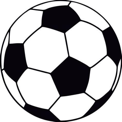 Soccer Ball Layered SVG Dxf EPS Silhouette Studio Transfer | Etsy