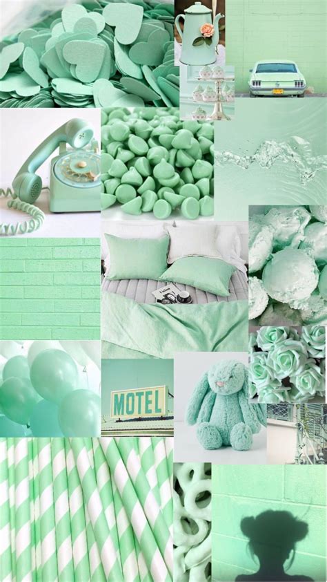 Mint Green Aesthetic Wallpapers Top Free Mint Green