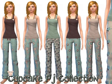 Cupcake Pj Collection 10 Mix And Match Items Sweatpants And Tank Tops