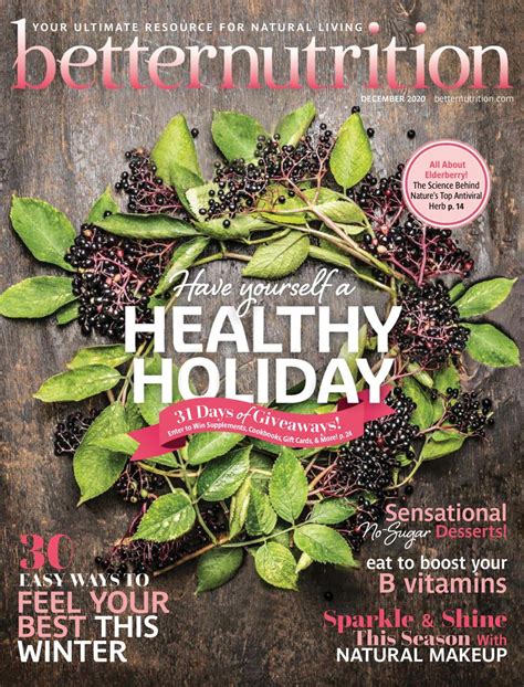Better Nutrition December 2020 Magazine Get Your Digital Subscription