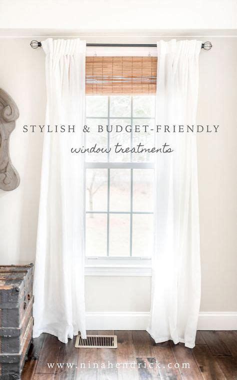 Stylish Budget Window Treatments Attractive And Stylish Window