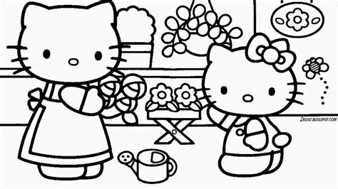 Mewarnai Gambar Hello Kitty Terbaru Wallpaper Hello Kitty Hello Imagesee