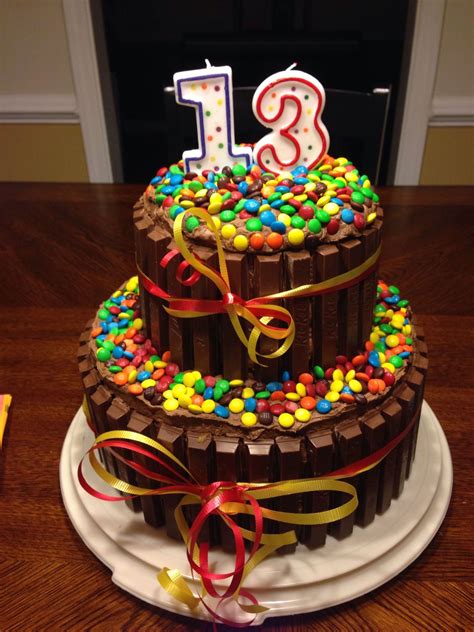 Pin By Callie Mann On Kuchen Ideen Birthday Cakes For Teens 13 Birthday Cake 13th Birthday