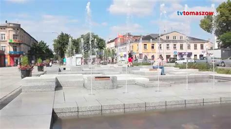 Lokal z wejściem od placu kościuszki sąsiaduje z bankiem oraz punktem ksero. Zakaz kąpieli w fontannach - Tomaszów Mazowiecki - YouTube