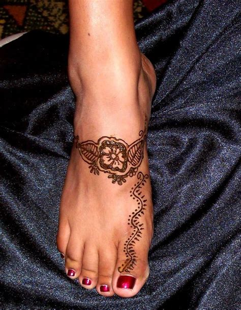 Ankle And Foot Tattoos Special Tattoo Ideas Henna