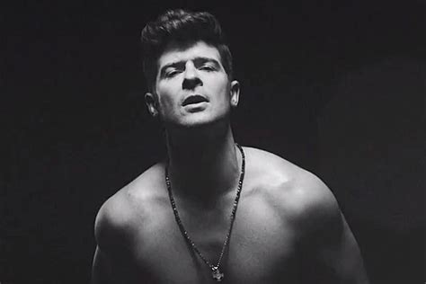 Real Life Human Mini Sex Doll Oudoll Robin Thicke Is Sexy And Shirtless In All Tied Up Video