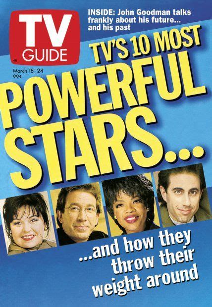Tvs 10 Most Powerful Stars Tv Guide Stars 10 Things