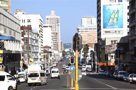 Abfahren Gefühl Enthalten West Street Durban Einschlag Viele Greifen