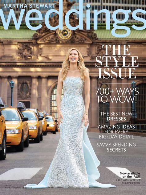 Sneak Peek Martha Stewart Weddings Fall 2012 Issue Bridal Gown