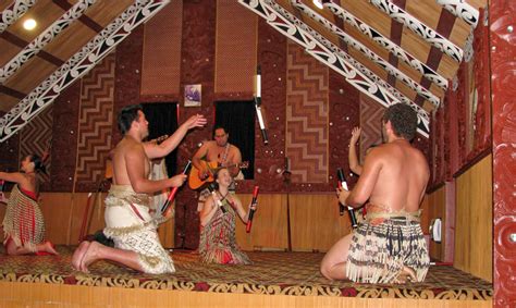 Māori Cultural Show at Te Puia Rotorua New Zealand Travel Photos by