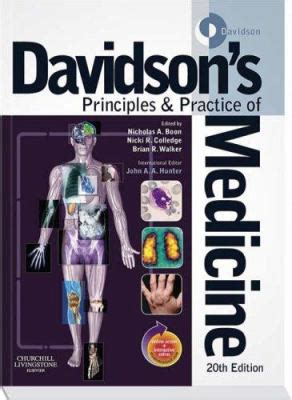 More than two million medical students, doctors and other health professionals from around the globe have owned a copy of davidson's principles and practice of medicine since it was first published. Davidson's Principles & Practice of Medicine by Nicholas A ...