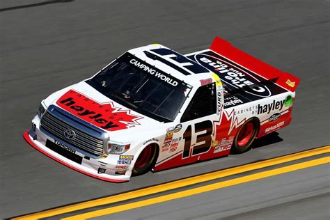 Duck commander 500, texas motor speedway, april 9, 2016. 2016 - Cameron Hayley's (#13) ThorSport Racing / Cabinets ...