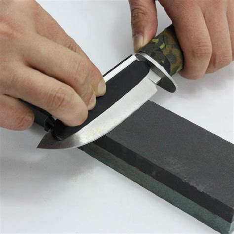 Sharp edges are useful for cutting things, regardless, they're not extremely strong. New Knife Sharpener Holder Semai Sharpening Stone Angle ...