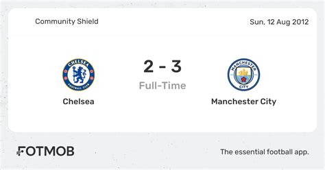 Chelsea Vs Manchester City Live Score Predicted Lineups And H2h Stats