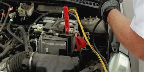 Next, connect a black clamp to the. How to Jump Start a Car Battery - Les Schwab