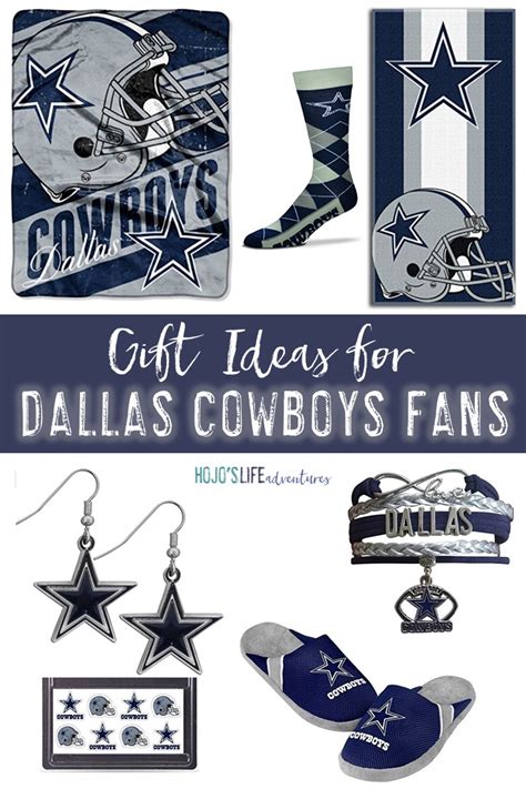 If she loves the cowboys like oxygen, this awesome list is sure to have just the right thing. Gift Ideas for Dallas Cowboys Fans - HoJo's Life Adventures