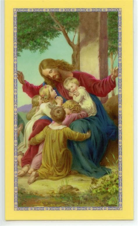 Bless This Little Child Lord Holy Card Prayer Card Pack Etsy