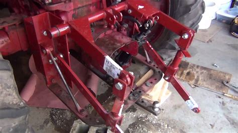 Farmall 300 3 Point Hitch Conversion Youtube