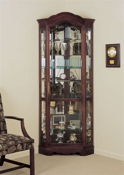 Find storage cabinets and cupboards to display your most beloved items and organize your space. Corner Curio Cabinet Wood | Vitrinas y Muebles