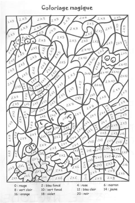 Vous pouvez télécharger et imprimer coloriage magique additions ces dessins gratuits vous permettrons d' coloriage magique multiplication eme ouvrez des créations originales : coloriage Coloriage magique 4 | Kids science experiments ...