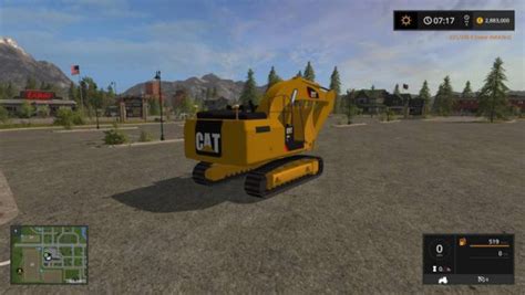 Fs17 Caterpillar 329e Excavator V10 • Farming Simulator 19 17 22