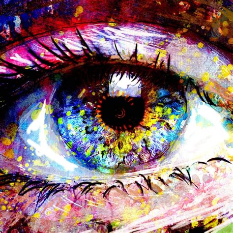 Eye Art Eye Art Print Eye Painting Etsy