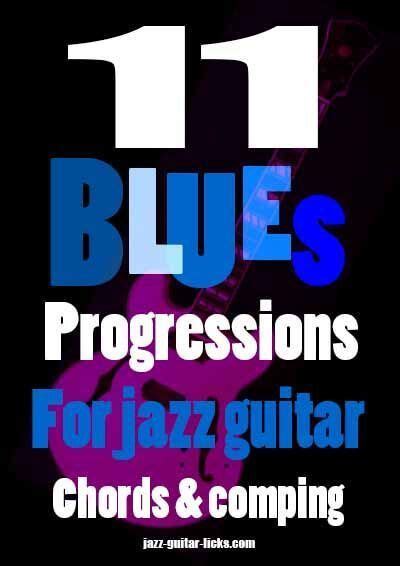 11 Blues Jazz Progression For Jazz Guitar Pdf Ebook Jazz Guitar