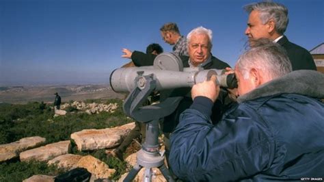 Israeli Leader Ariel Sharon Life In Pictures Bbc News