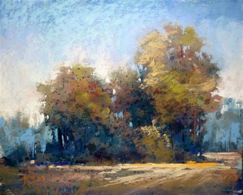 Simplifying Trees Painting Tree Painting Pastel Landscape