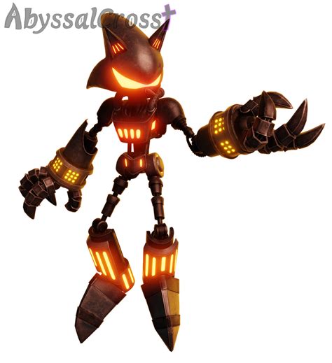 Furnace Metal Sonic Pose 9 By Abyssalcross On Deviantart