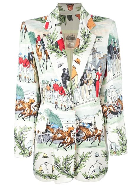Check out our racing jacket selection for the very best in unique or custom, handmade pieces from our clothing shops. Hermès Vintage horse racing print jacket - a bit fabulous ...
