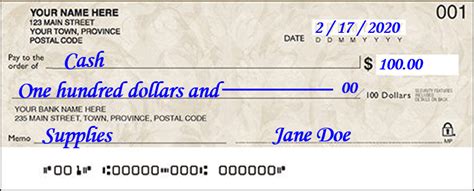 Start writing as far over to the left as possible. Step by Step Guide To Write A Cheque? - whoopzz