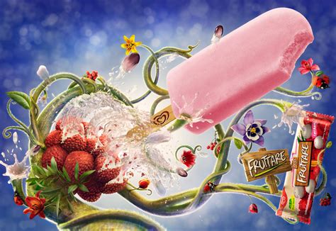 Walls Ice Cream, Fruttare on Behance