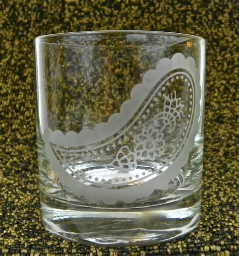 Etching Glass Tumblers From Plain To Paisley