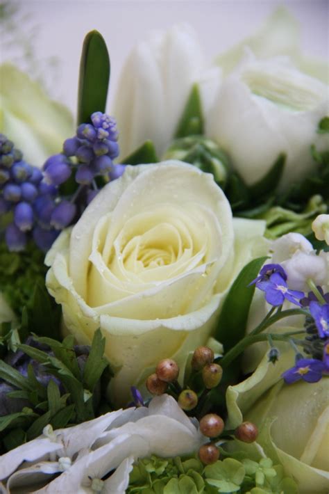 Get the best deals on ivory wedding bouquets. The Flower Magician: Blue & Ivory Spring Wedding Bouquet