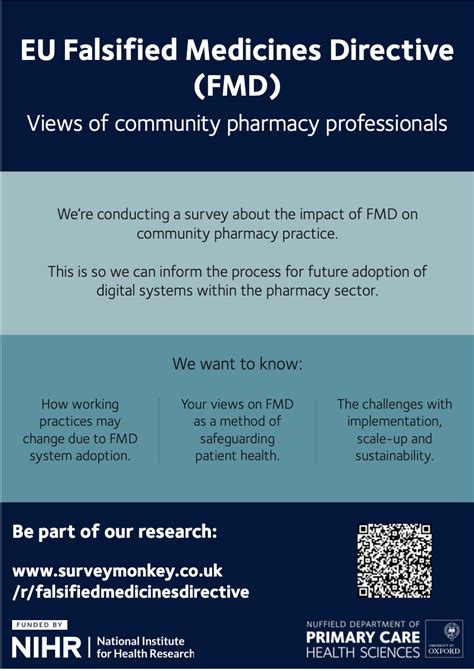 What Is The Impact Of Fmd On Community Pharmacy Pharmacy In Practice
