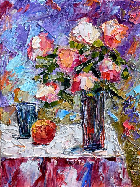 Debra Hurd Original Paintings And Jazz Art Floral Painting Flowers In