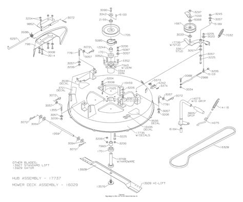 Dixon Speedztr 30 2006 Parts Diagram For Motor Deck