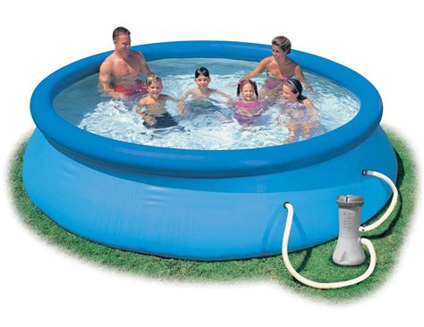 Intex 12 X 30 Easy Set Above Ground Swimming Pool And Filter Pump