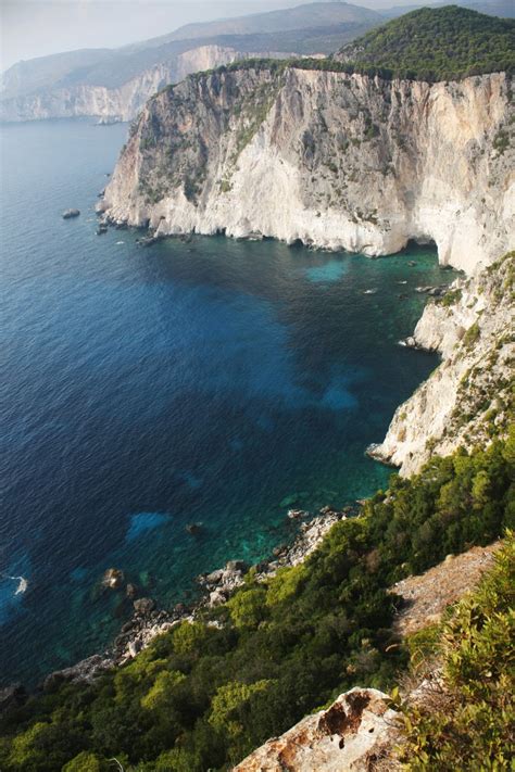 Free Beautiful Landscape And Blue Sea Stock Photo
