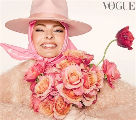 Supermodel Linda Evangelista Stuns On Vogue Cover Al Bawaba