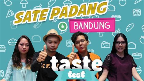 Jangan bingung lakukan perjalanan bersama uber. Sate Padang Paling Enak di Bandung - Taste Test - YouTube