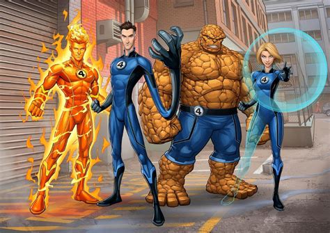 Fantastic Four Patrick Brown Fantastic Four Marvel Marvel Art