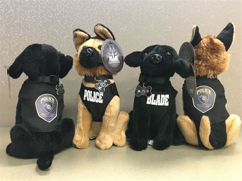 Police Raises Funds For K 9 Officers By Selling Stuffed Animals